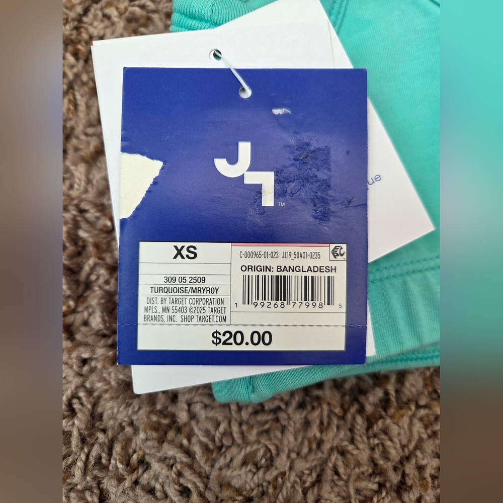 JoyLab Turquoise Sports Bra - Picture 3 of 3